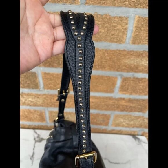 ETRO studded flap leather handbag - Picture 6 of 16